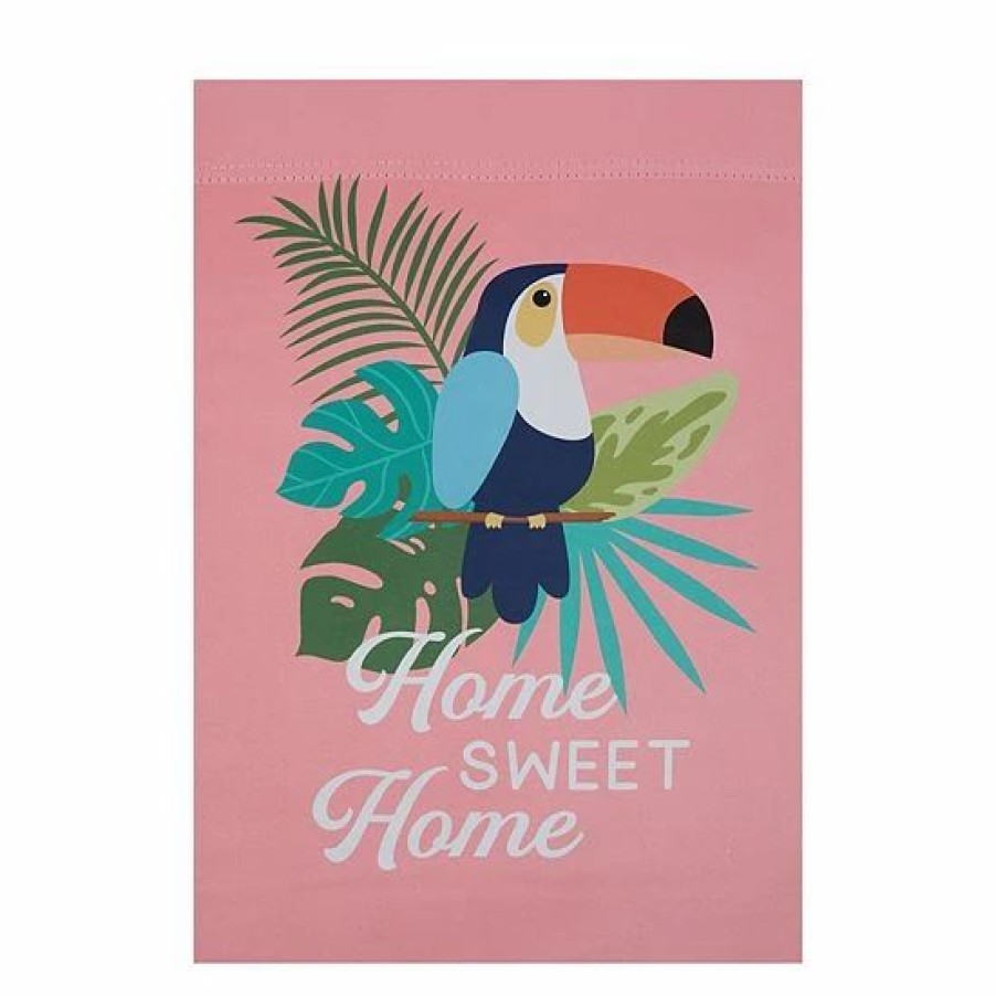 Home Decor * | Sonoma Goods For Life Tropical Home Sweet Home Garden Flag