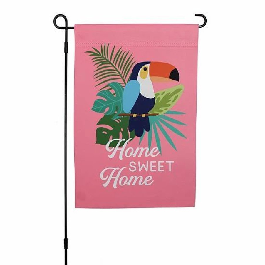 Home Decor * | Sonoma Goods For Life Tropical Home Sweet Home Garden Flag