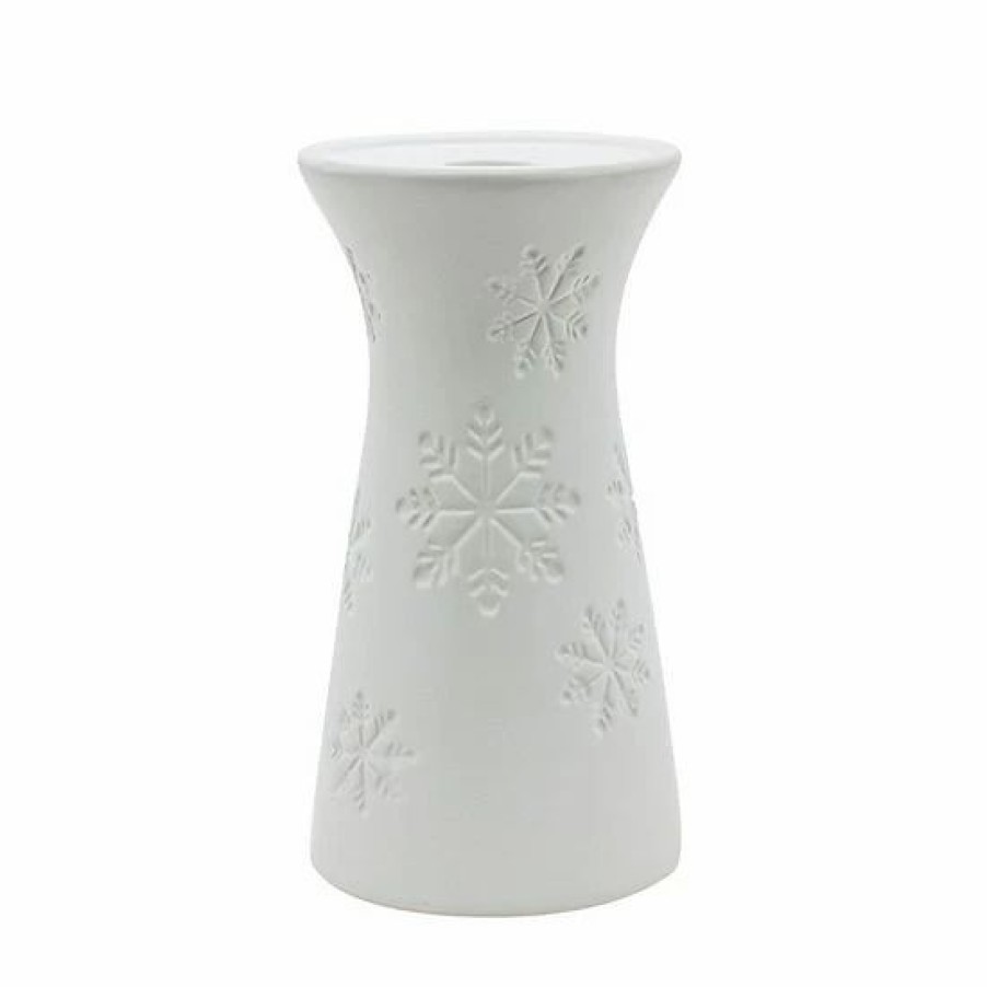 Home Decor * | Sonoma Goods For Life 7 Snowflake Embossed Pillar