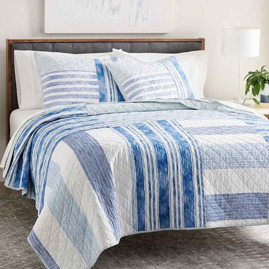 Bed & Bath * | Sonoma Goods For Life New Traditions Aberdeen Patchwork Quilt Or Shams