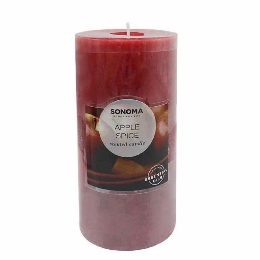 Home Decor * | Sonoma Goods For Life Apple Spice 19.4-Oz. Pillar Candle