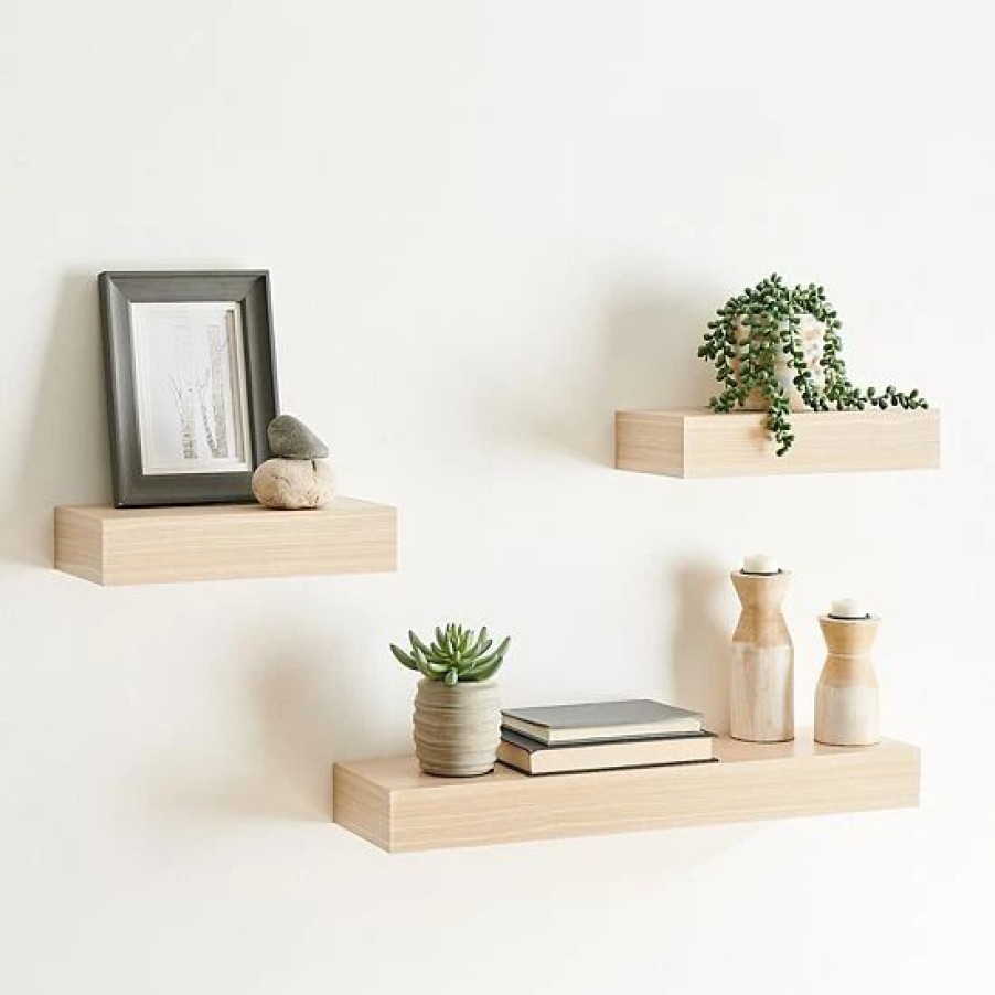 Home Decor * | Sonoma Goods For Life Floating Ledge Shelf Wall Decor 3-Piece Set