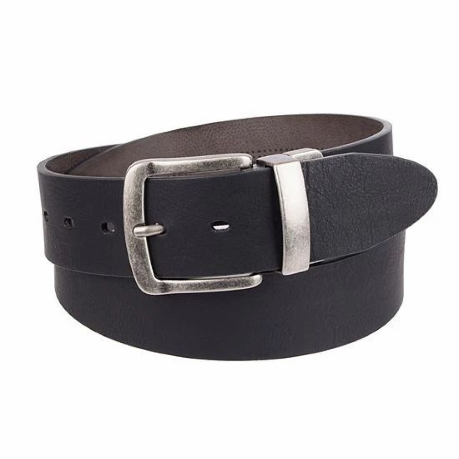 Mens * | Men'S Sonoma Goods For Life Embossed Reversible Belt