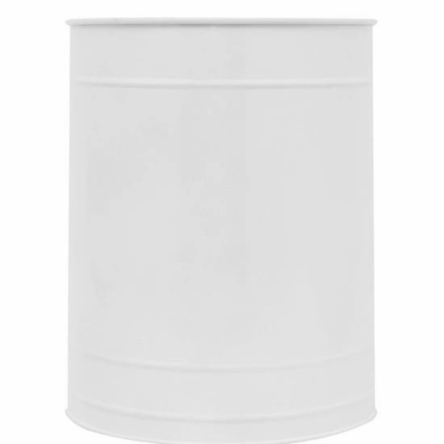 Bed & Bath * | Sonoma Goods For Life White Wastebasket