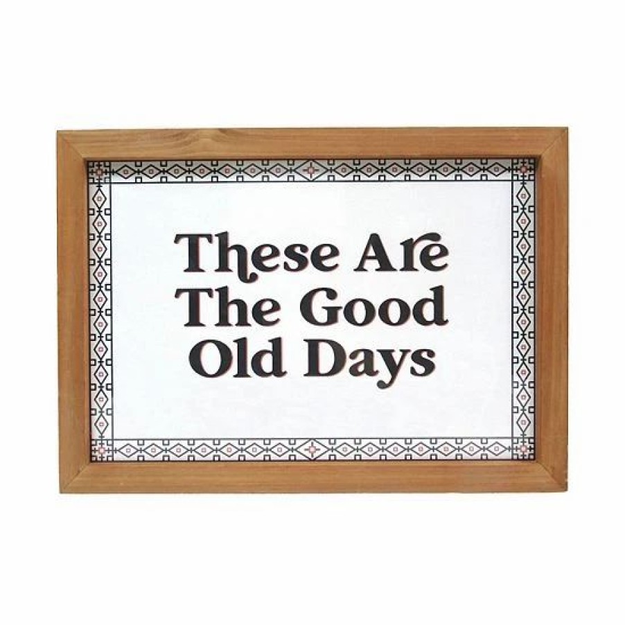 Home Decor * | Sonoma Goods For Life Good Old Days Framed Wall Decor