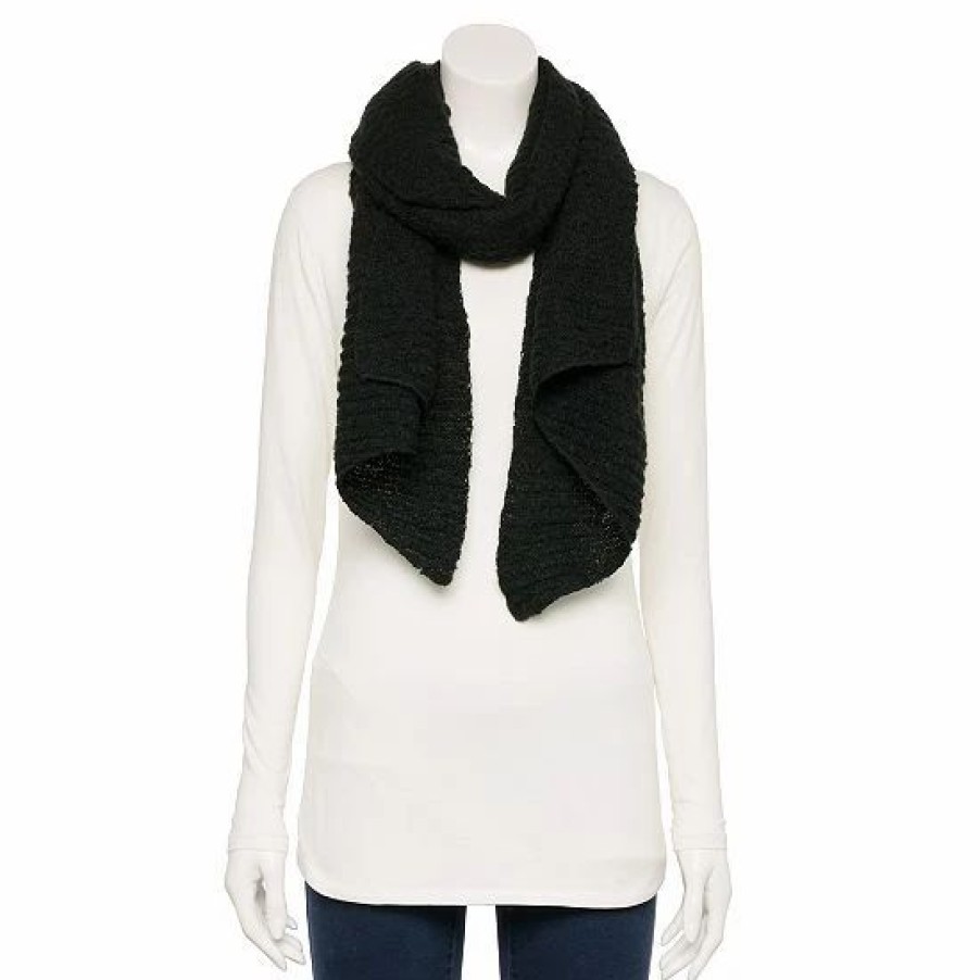 Mens * | Women'S Sonoma Goods For Life Rib Stitch Solid Boucle Scarf