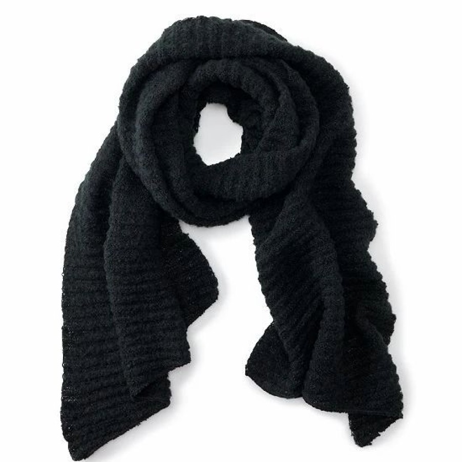 Mens * | Women'S Sonoma Goods For Life Rib Stitch Solid Boucle Scarf