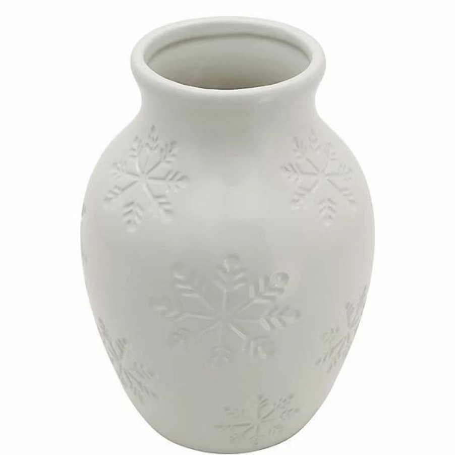 Home Decor * | Sonoma Goods For Life 8 Snowflake Vase