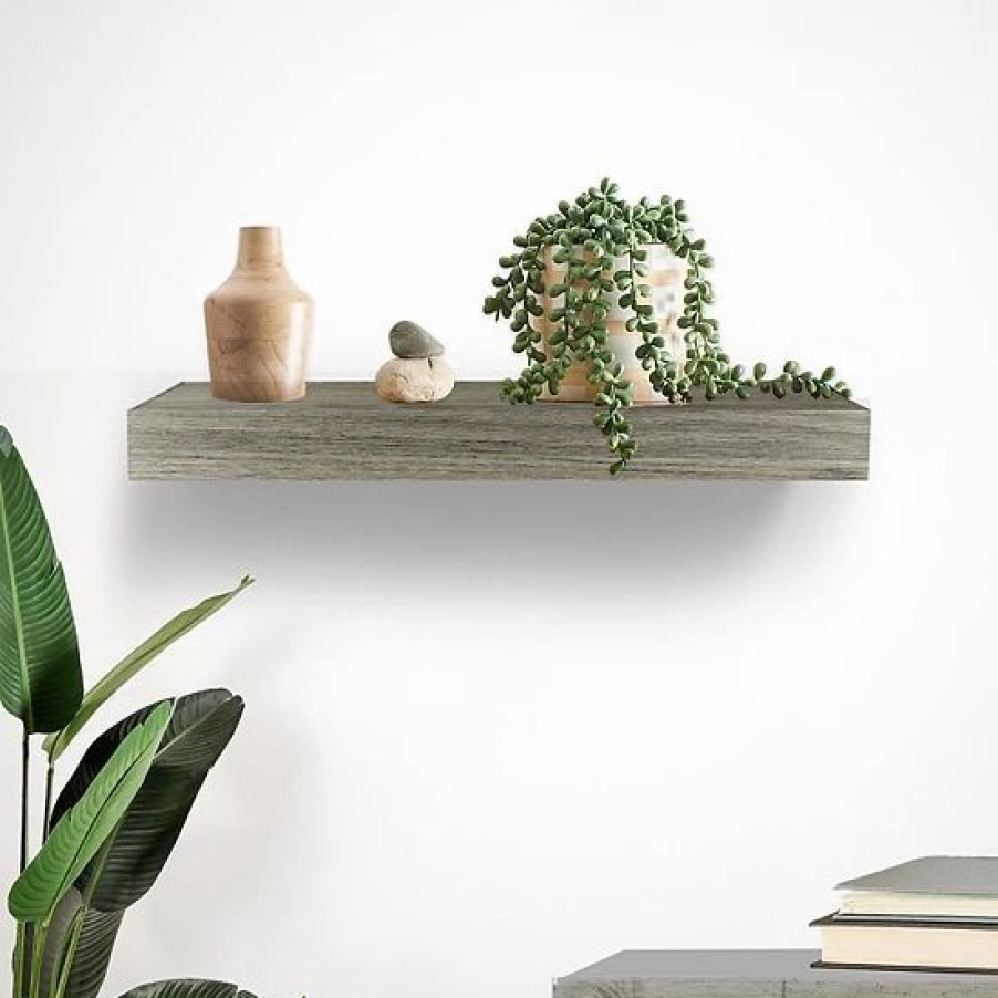 Home Decor * | Sonoma Goods For Life 22 Dark Gray Ledge