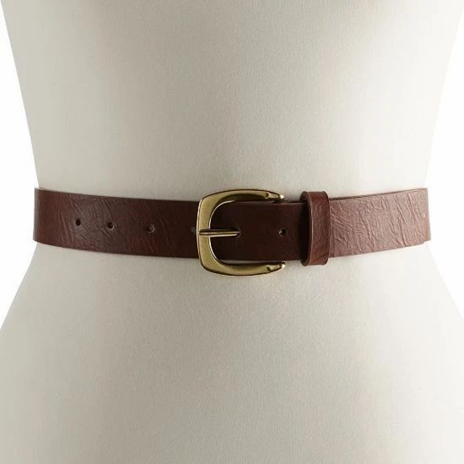 Mens * | Women'S Sonoma Goods For Life Square Buckle Belt