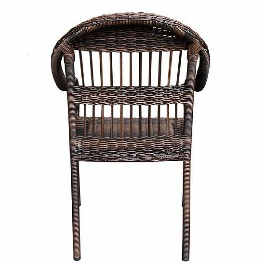 Furniture * | Sonoma Goods For Life Cortena Wicker Stacking Dining Chair