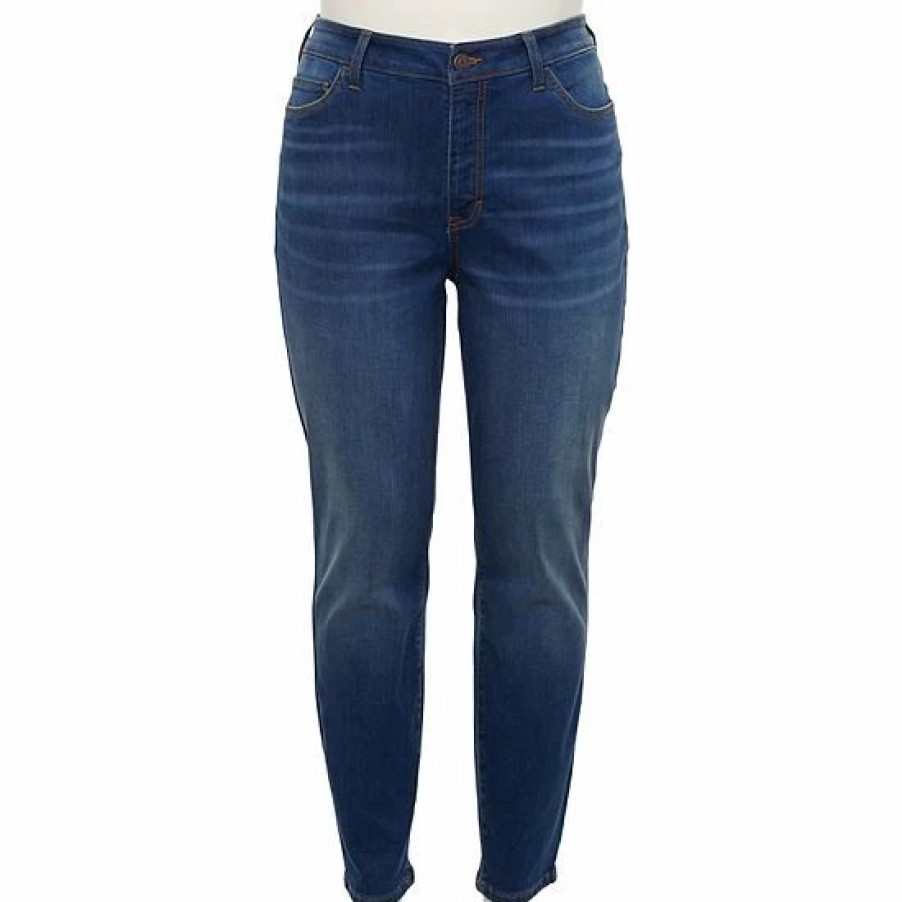 Mens * | Plus Size Sonoma Goods For Life Favorite Midrise Skinny Jeans