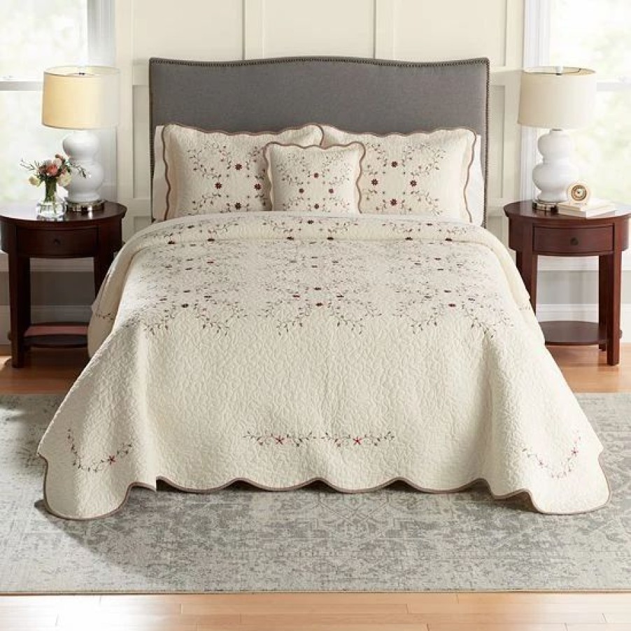 Bed & Bath * | Sonoma Goods For Life Embroidered Bedspread Or Sham