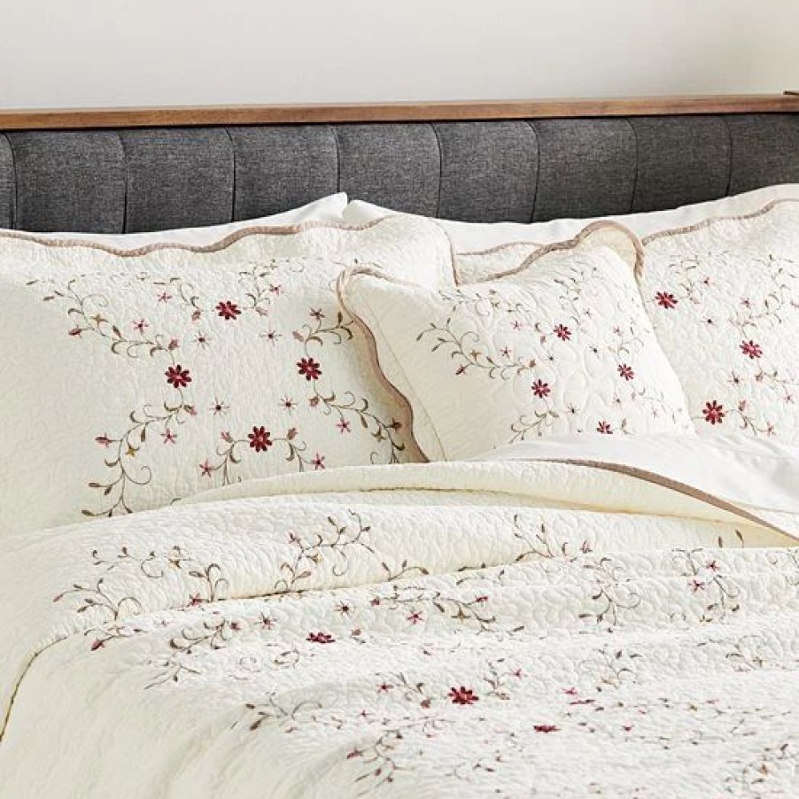 Bed & Bath * | Sonoma Goods For Life Embroidered Bedspread Or Sham