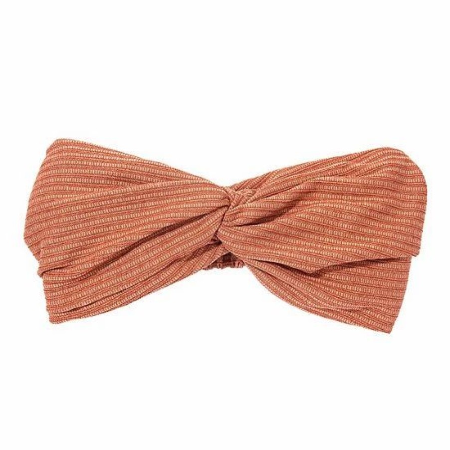 Mens * | Women'S Sonoma Goods For Life Red Ribbed Twist Headwrap