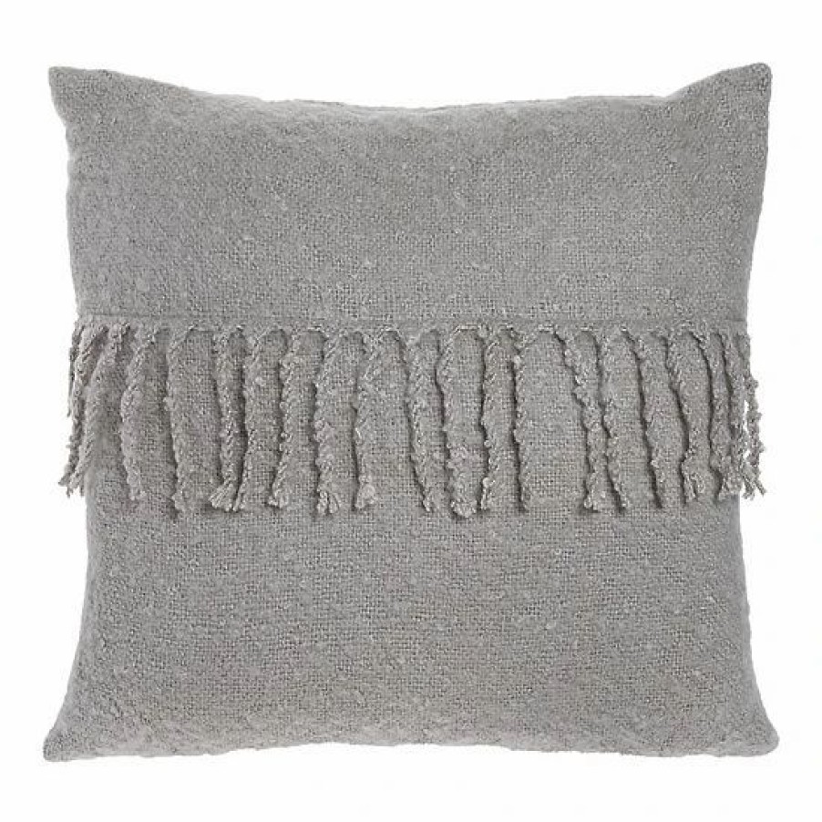 Home Decor * | Sonoma Goods For Life Cozy Fringed Ultimate Feather Fill Throw Pillow