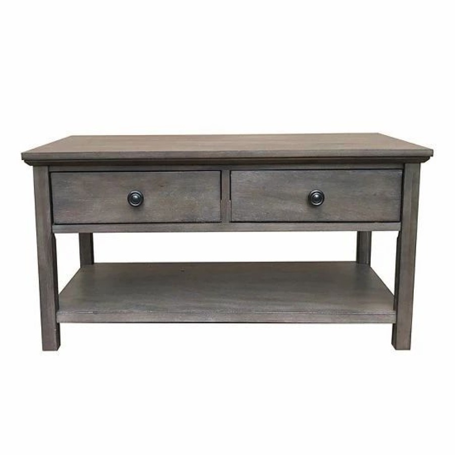 Furniture * | Sonoma Goods For Life Canton Coffee Table Gray