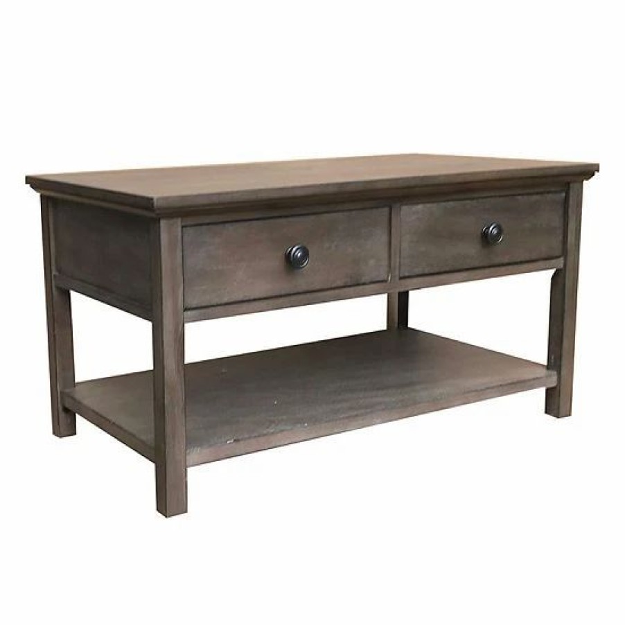 Furniture * | Sonoma Goods For Life Canton Coffee Table Gray