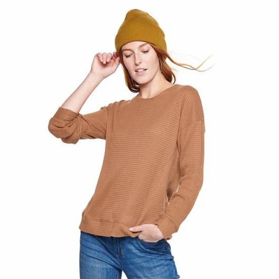 Mens * | Women'S Sonoma Goods For Life Supersoft Crewneck Top