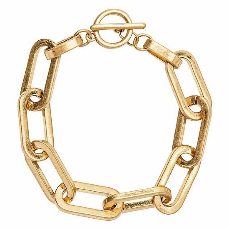 Womens * | Sonoma Goods For Life Chunky Link Toggle Bracelet