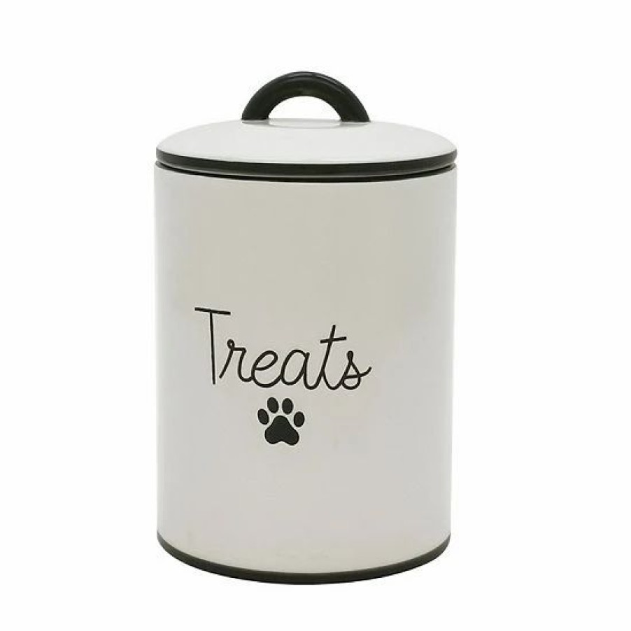 Pet Supplies * | Sonoma Goods For Life Rimmed Pet Treat Jar