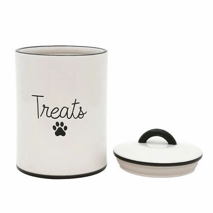 Pet Supplies * | Sonoma Goods For Life Rimmed Pet Treat Jar