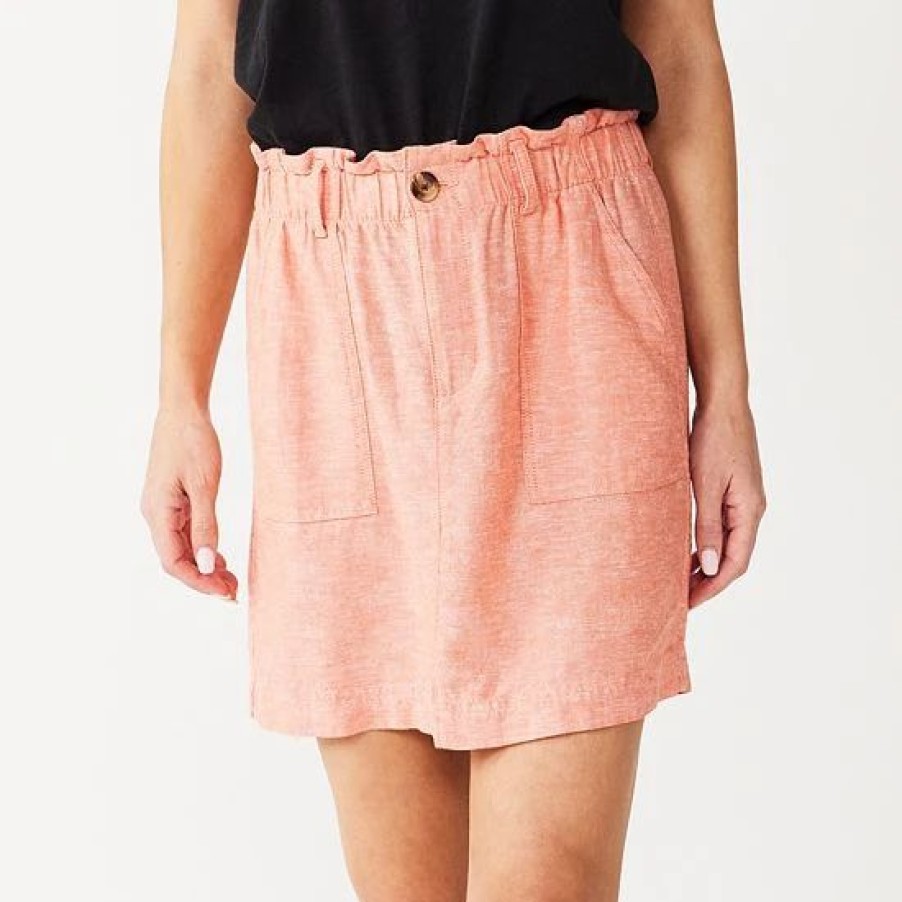 Mens * | Women'S Sonoma Goods For Life Utility Skirt