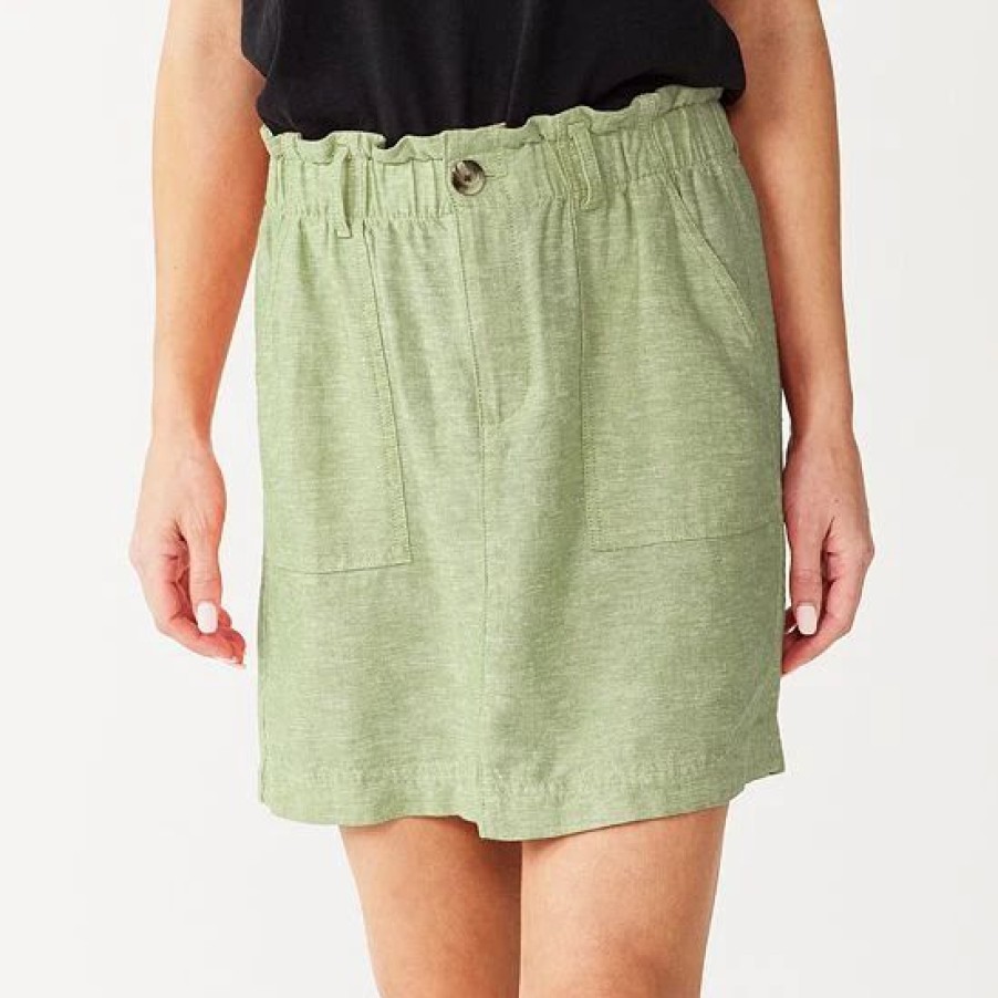 Mens * | Women'S Sonoma Goods For Life Utility Skirt