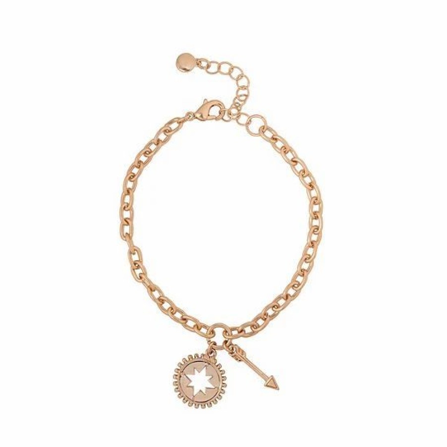 Womens * | Sonoma Goods For Life Starburst Arrow Chain Nickel Free Bracelet