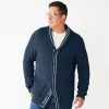 Mens * | Big & Tall Sonoma Goods For Life Cardigan Sweater