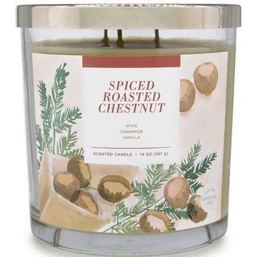 Home Decor * | Sonoma Goods For Life Spiced Roasted Chestnut 14-Oz. Candle Jar