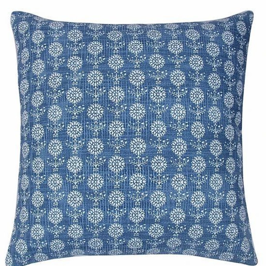 Home Decor * | Sonoma Goods For Life Floral Block Print Ultimate Feather Fill Throw Pillow