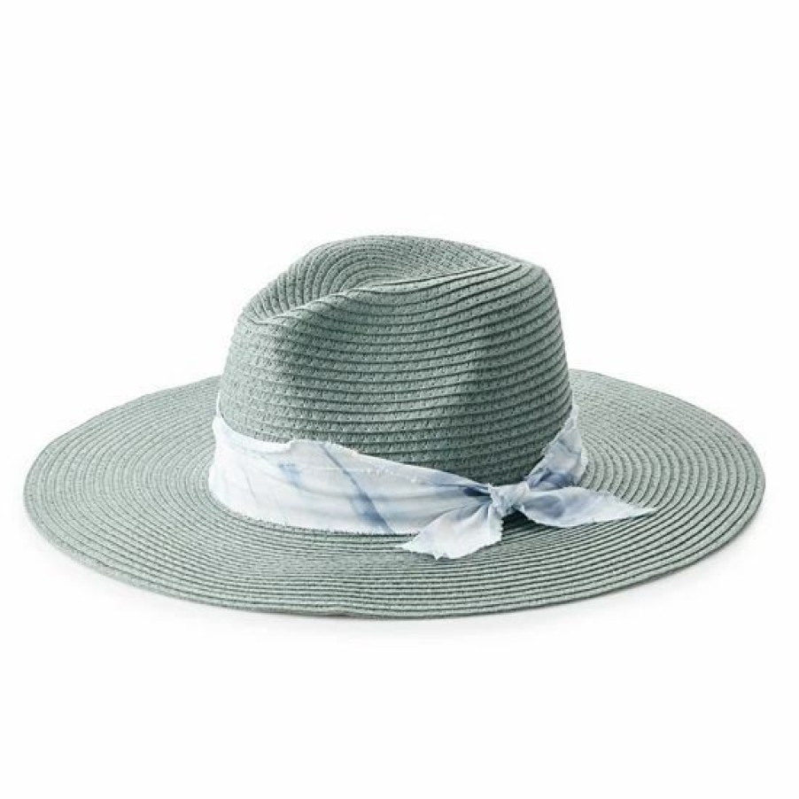 Mens * | Women'S Sonoma Goods For Life Wide Brim Straw Panama Hat