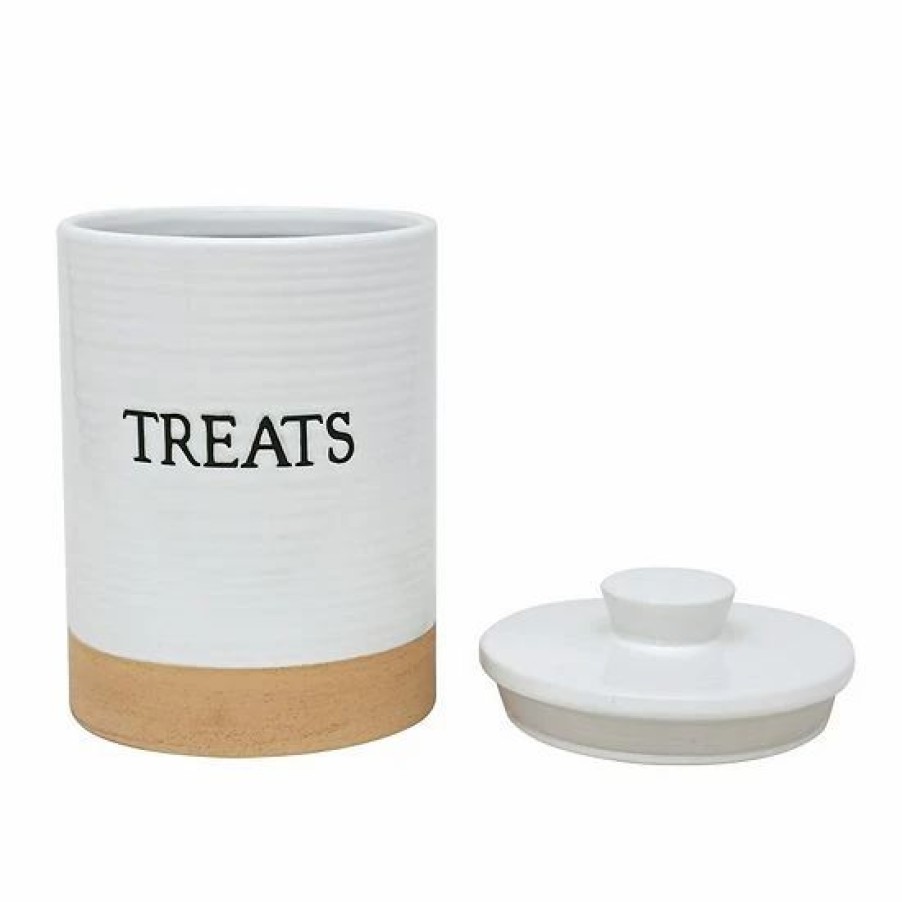 Pet Supplies * | Sonoma Goods For Life Farmhouse Pet Treat Jar