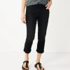 Mens * | Women'S Sonoma Goods For Life Mid-Rise Capri Jeans