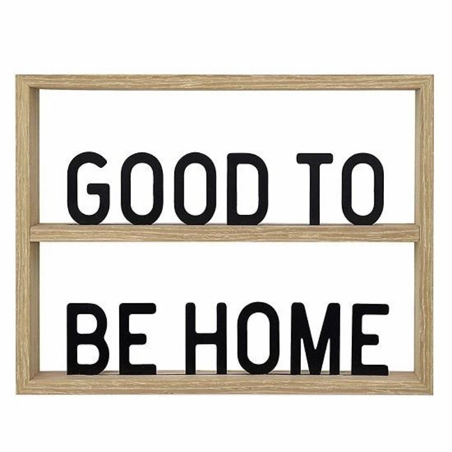 Home Decor * | Sonoma Goods For Life Good To Be Home Wall Decor