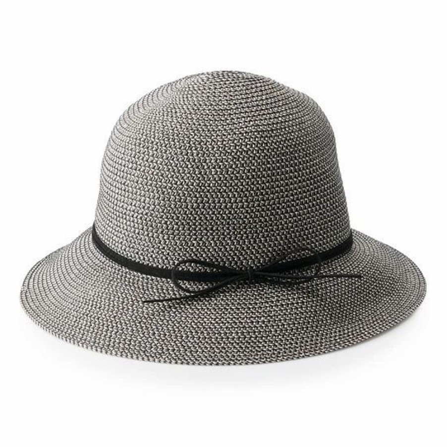 Mens * | Women'S Sonoma Goods For Life Packable Cloche Hat With Faux Suede Trim