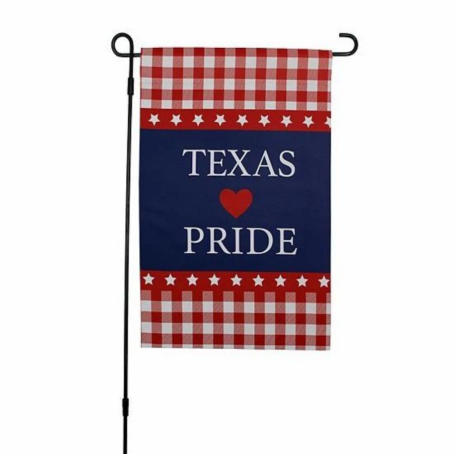 Home Decor * | Sonoma Goods For Life Outdoor Texas Pride Garden Flag