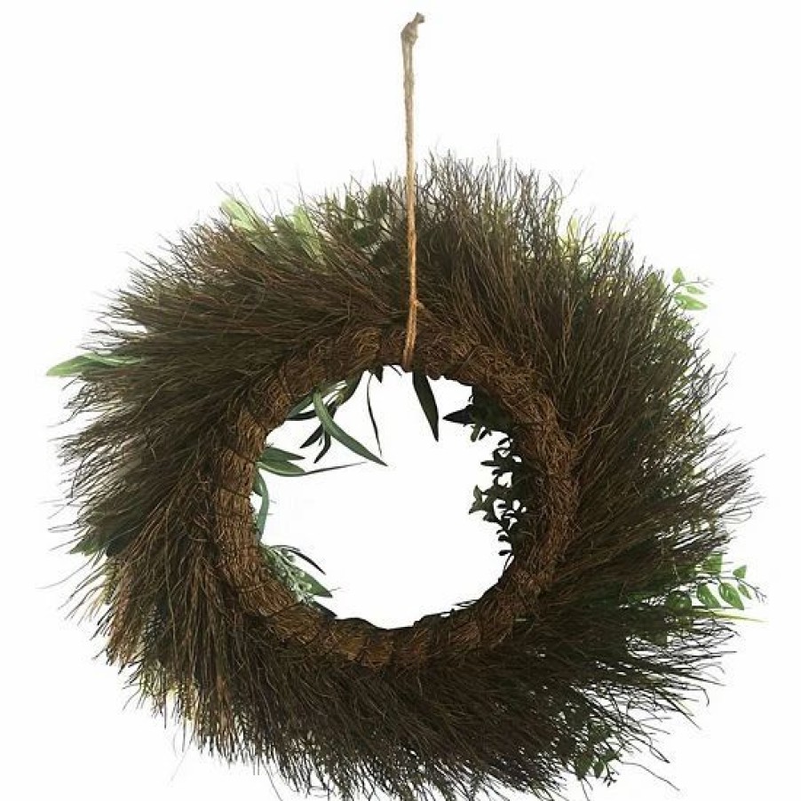 Home Decor * | Sonoma Goods For Life Artificial Greenery Wreath Wall Decor