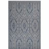 Home Decor * | Sonoma Goods For Life Diamond Pattern Indoor Outdoor Rug Navy