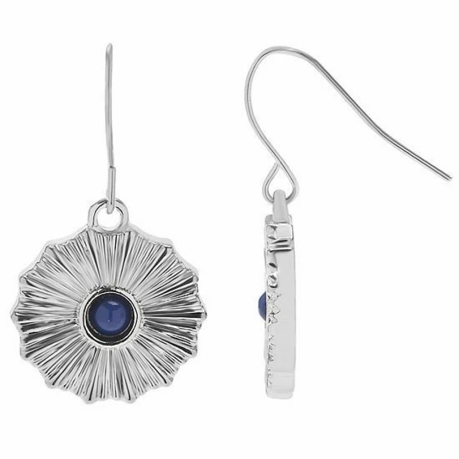 Womens * | Sonoma Goods For Life Blue Stone Radial Drop Earrings