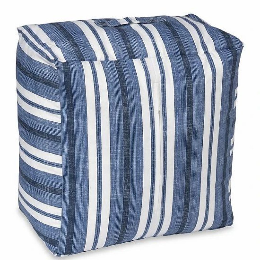 Furniture * | Sonoma Goods For Life Indoor Outdoor Square Pouf