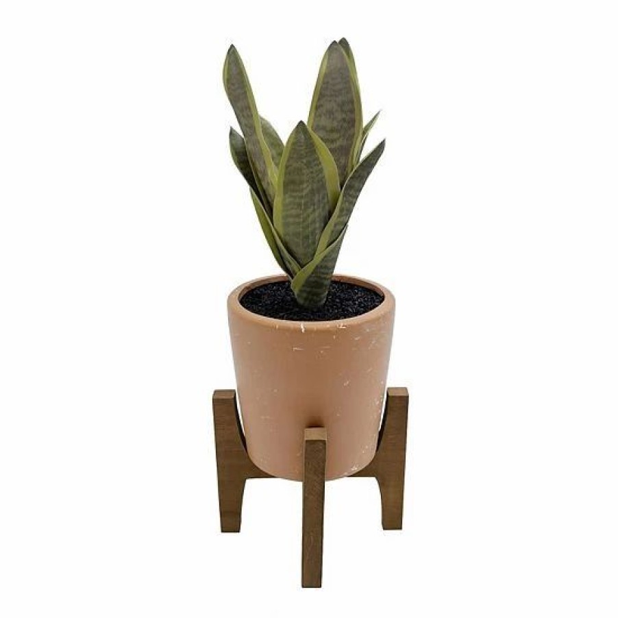 Home Decor * | Sonoma Goods For Life Artificial Snake Plant Floor Decor