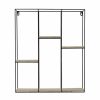 Home Decor * | Sonoma Goods For Life Black Metal Shelving Unit