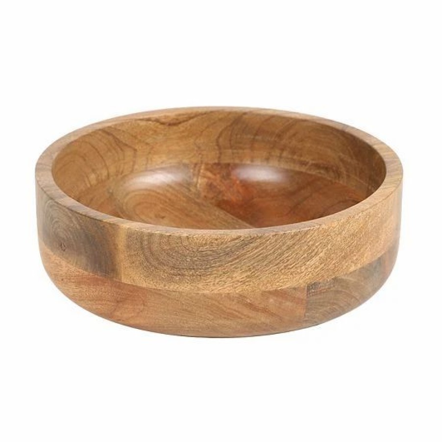 Home Decor * | Sonoma Goods For Life Decorative Wood Bowl Table Decor