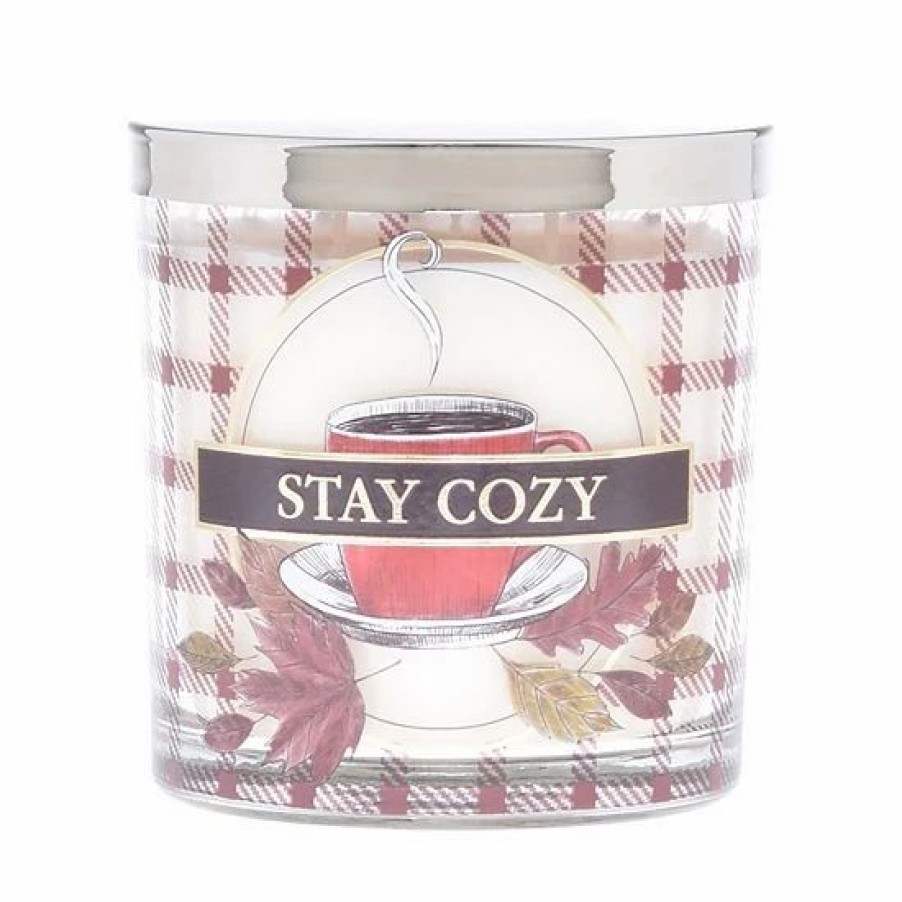 Home Decor * | Sonoma Goods For Life Stay Cozy 13-Oz. 3-Wick Jar Candle