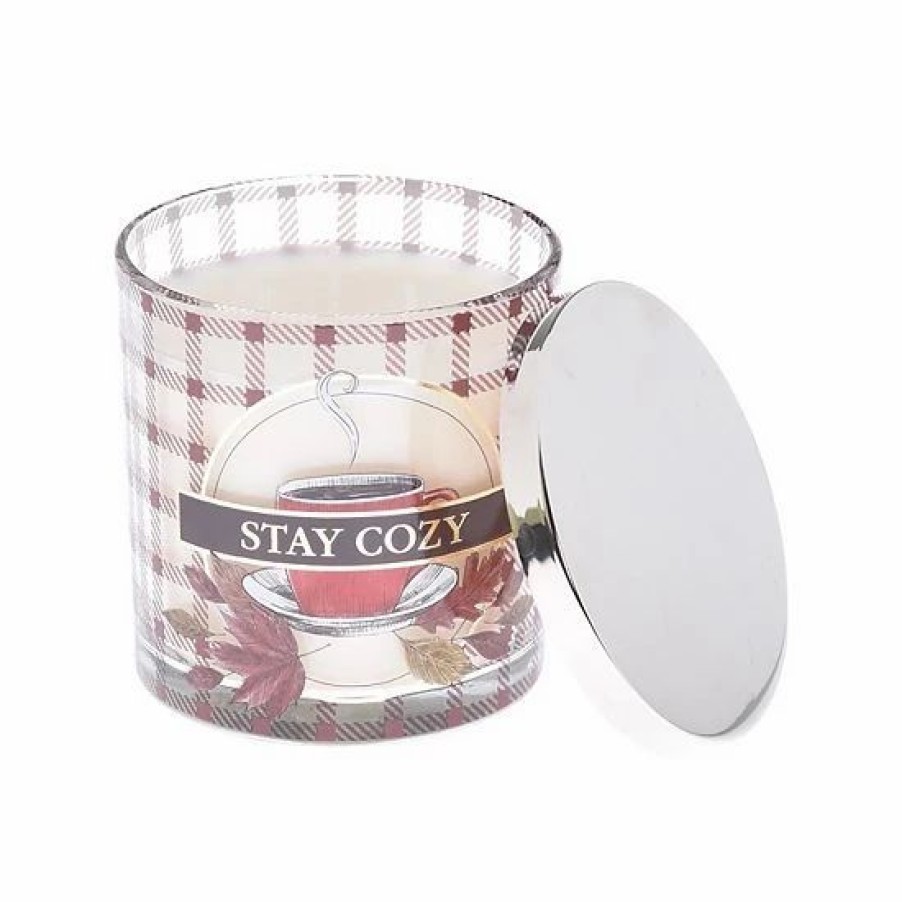 Home Decor * | Sonoma Goods For Life Stay Cozy 13-Oz. 3-Wick Jar Candle