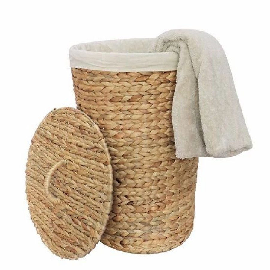 Storage & Cleaning * | Sonoma Goods For Life Round Lined Hamper