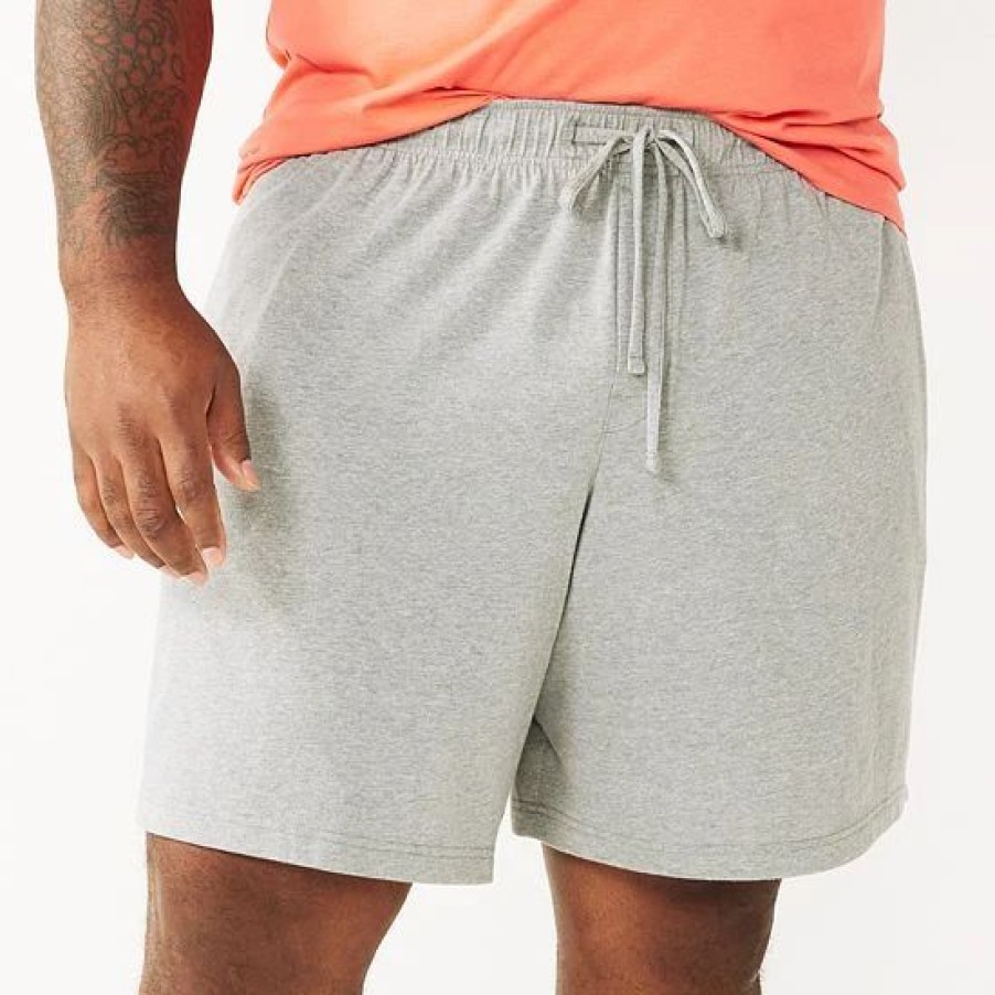 Mens * | Big & Tall Sonoma Goods For Life Knit Sleep Shorts