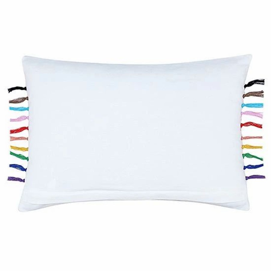 Home Decor * | Sonoma Goods For Life Rainbow Woven Pride Oblong Throw Pillow